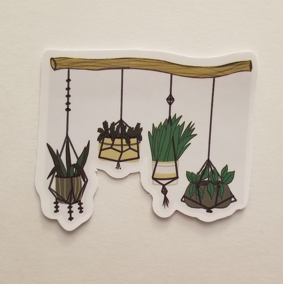10/$10 Hanging Plants Sticker